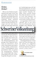 Schweriner Volkszeitung 30.10.2020