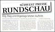 Rundschau / Südwest Presse 16.11.2010