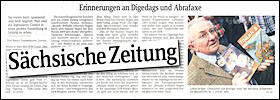 Sächsische Zeitung 6.2.2012 S. 6 Sächsische Zeitung 6.2.2012