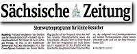 Sächsische Zeitung 11.8.2015