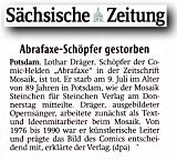 Sächsische Zeitung 19.8.2016