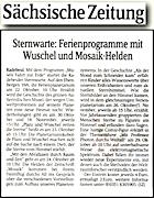 Sächsische Zeitung 19.10.2012