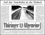 Thüringer Allgemeine 4.10.2010