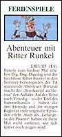 Thüringer Allgemeine 10.7.2008