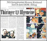 Thüringer Allgemeine 15.8.2012 S.TH3 Thüringer Allgemeine 15.8.2012
