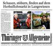 Thüringer Allgemeine 21.10.2014