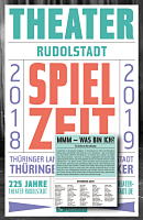 Spielplan Theater Rudolstadt 2018/19