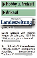 Thüringische Landeszeitung 13.9.2023