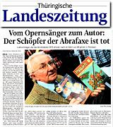 Thüringische Landeszeitung 19.8.2016