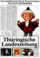 Thüringische Landeszeitung 23.9.2014