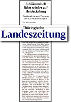Thüringische Landeszeitung 25.7.2017