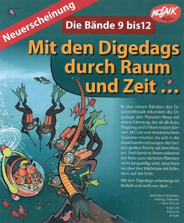 Poster für TaschenMosaik Band 9 bis 12
