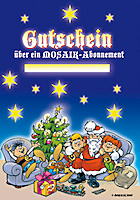 Weihnachts-Abo-Gutschein