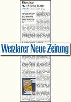 Wetzlarer Neue Zeitung 14.11.2018