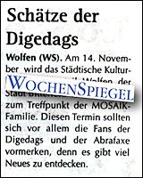 Wochenspiegel 4.11.2009